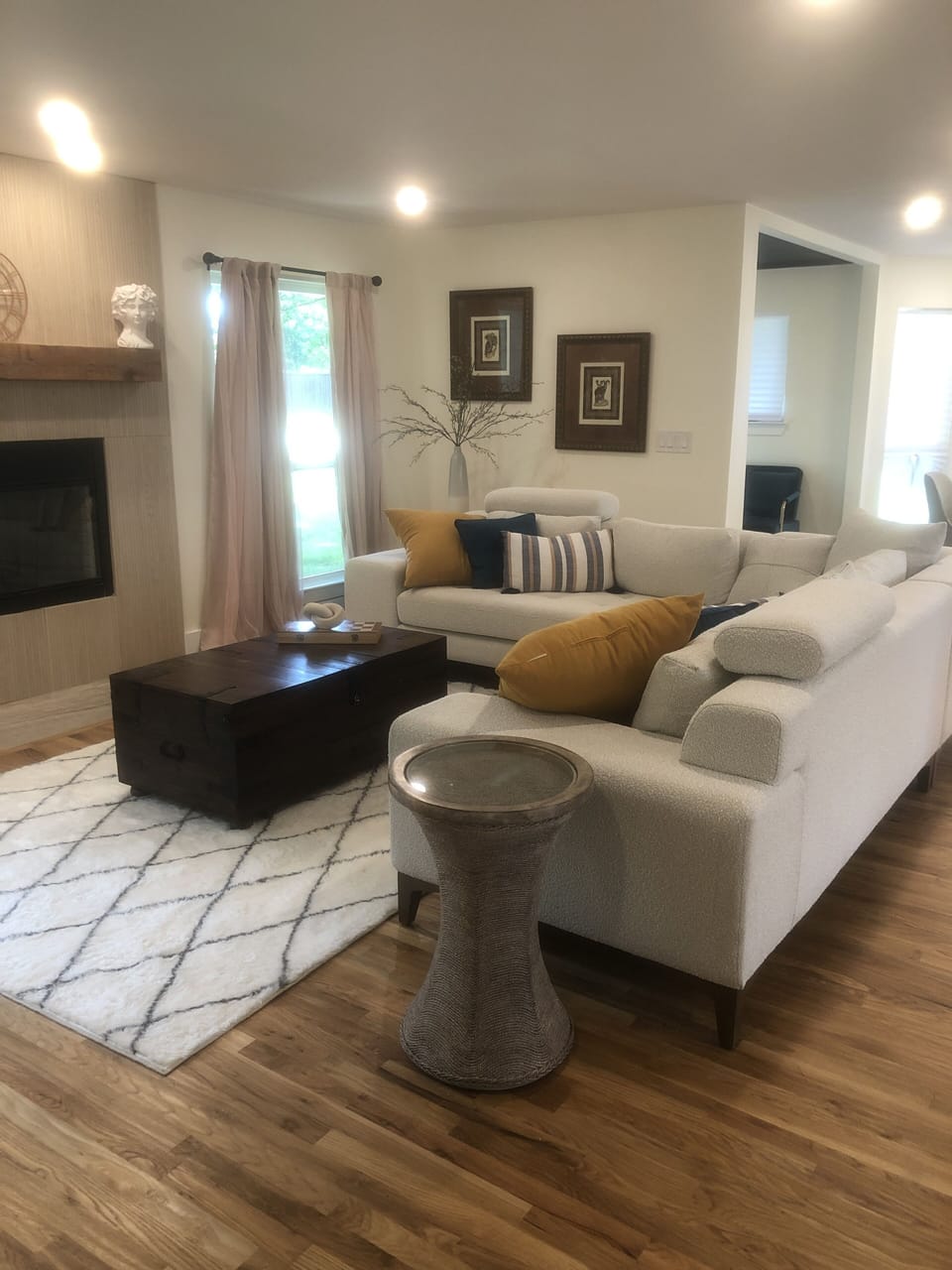 Living room area