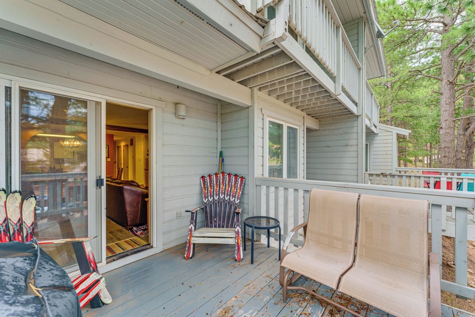 Private Deck | Outdoor Seating | Gas Grill | 1st Floor