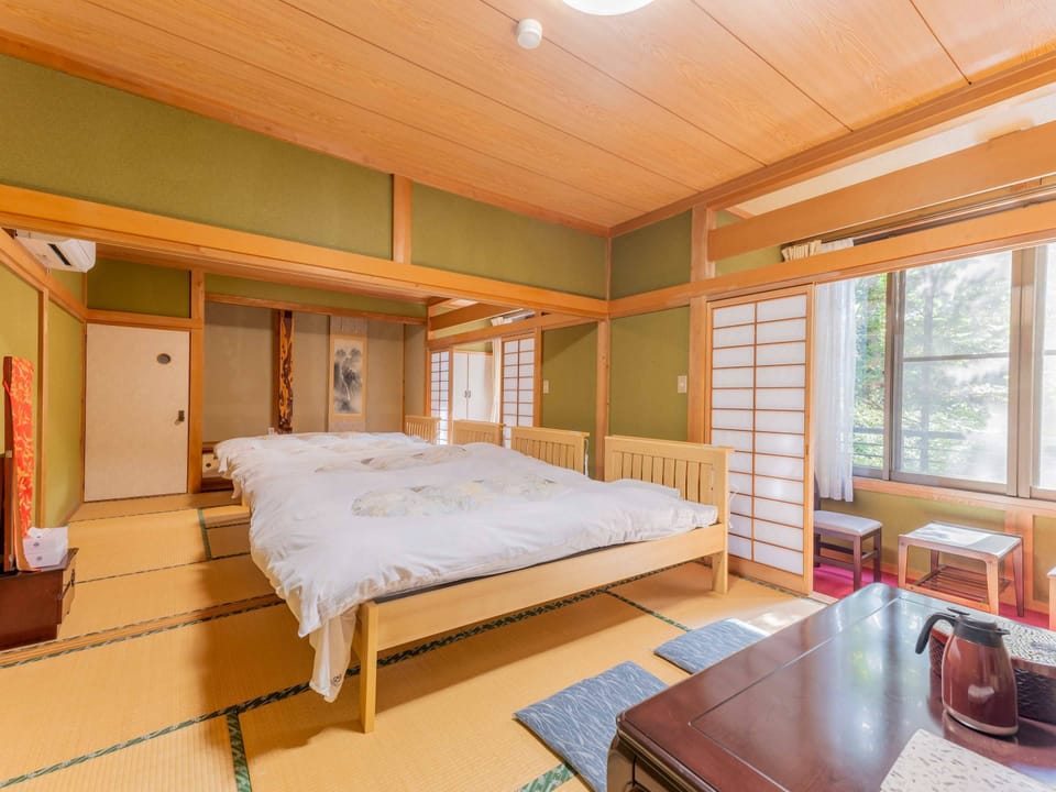 Superior Room, Shared bathroom and toilet, Non Smoking, Garden View | Iron/ironing board, free WiFi, bed sheets