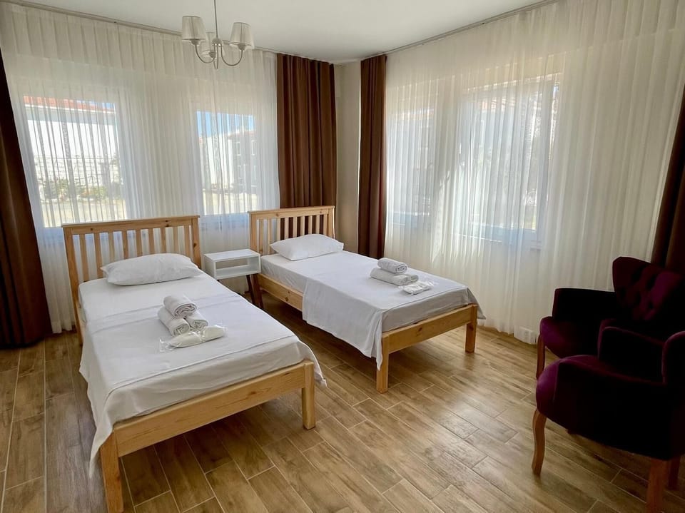 Premium bedding, free WiFi, bed sheets