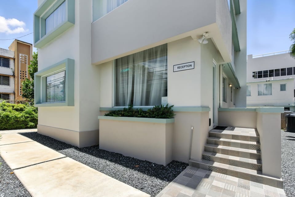 Front desk entrance