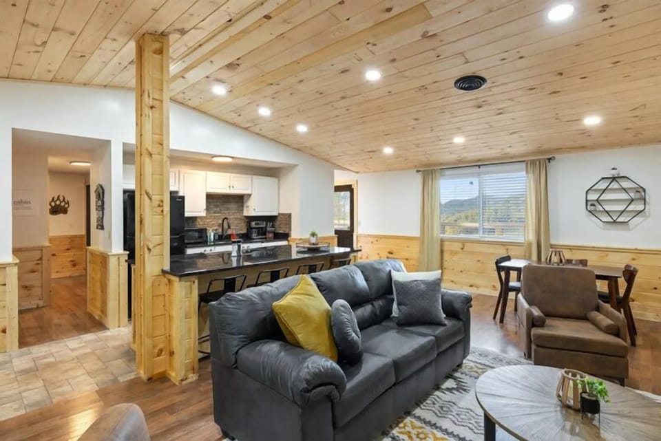 Spacious Cabin Living Area