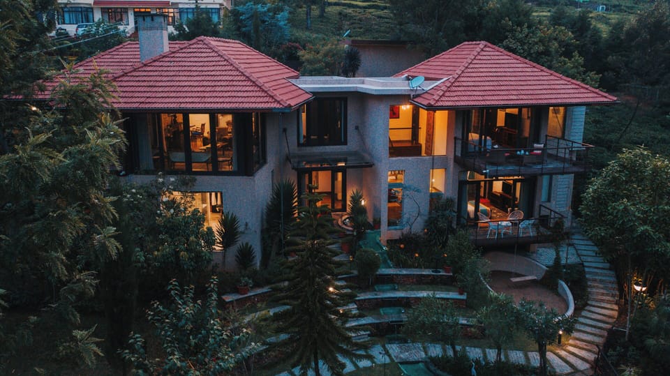 Front of property - evening/night