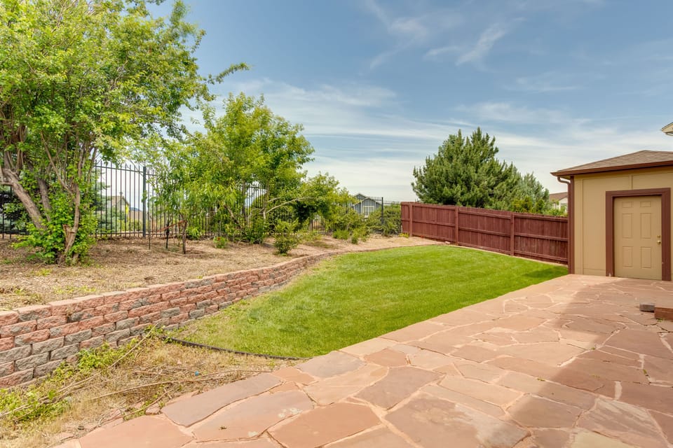 Patio/Private Yard | Dog Friendly w/ Fee