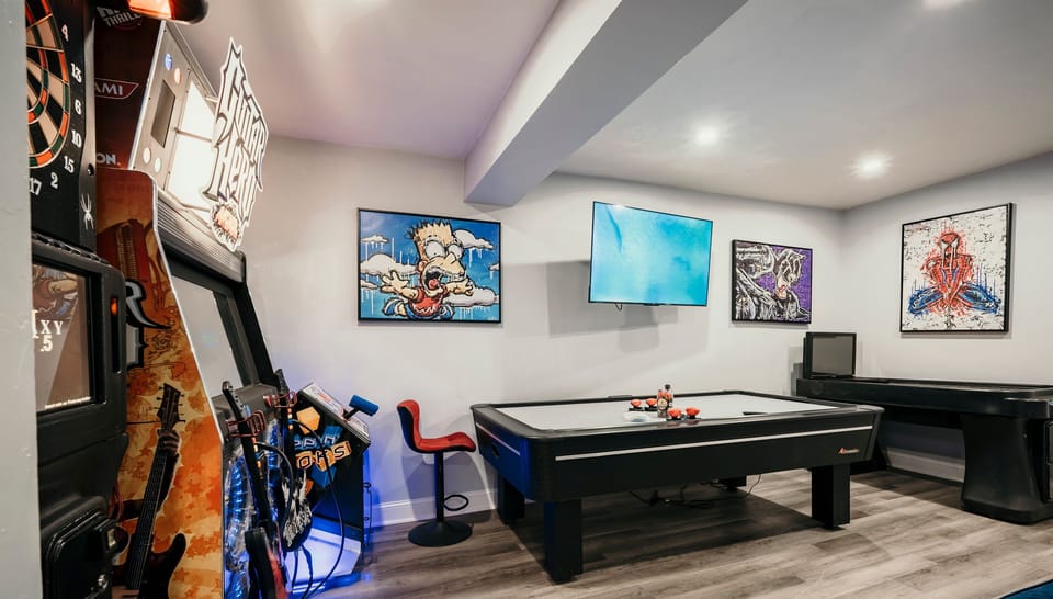 Arcade/game room!
