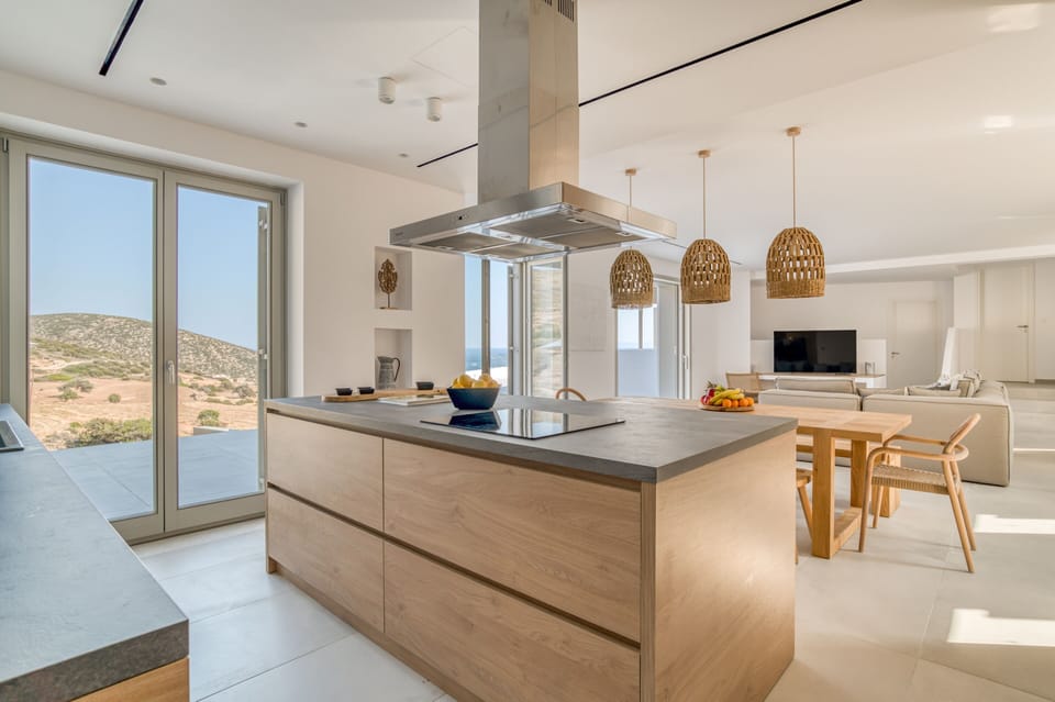 Luxury Villa, Multiple Bedrooms, Private Pool, Sea View | Private kitchen | Espresso maker, coffee/tea maker, full-size fridge, oven