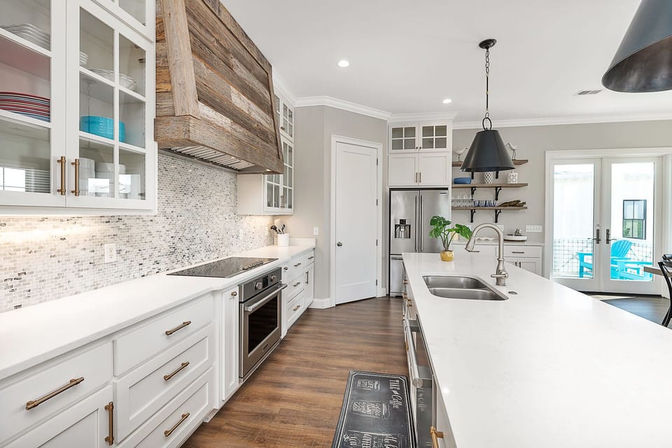 Chef style kitchen!