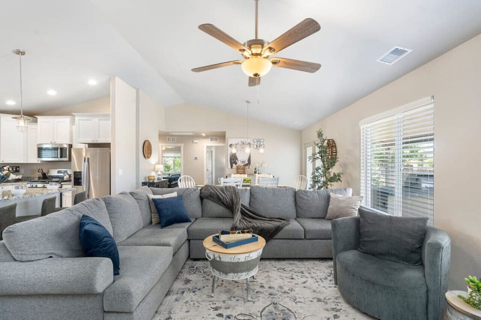 Welcome to our charming 3-bedroom, 2-bathroom house!