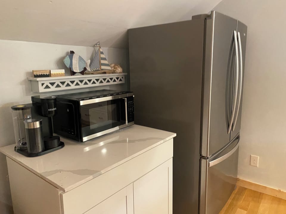 Microwave is the oven
