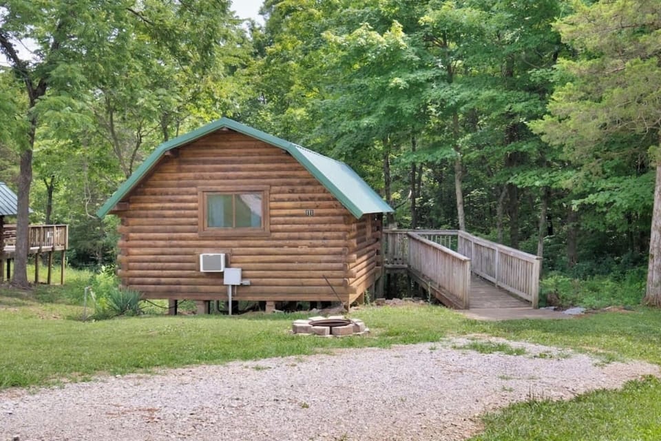 Rustic Cabin Back