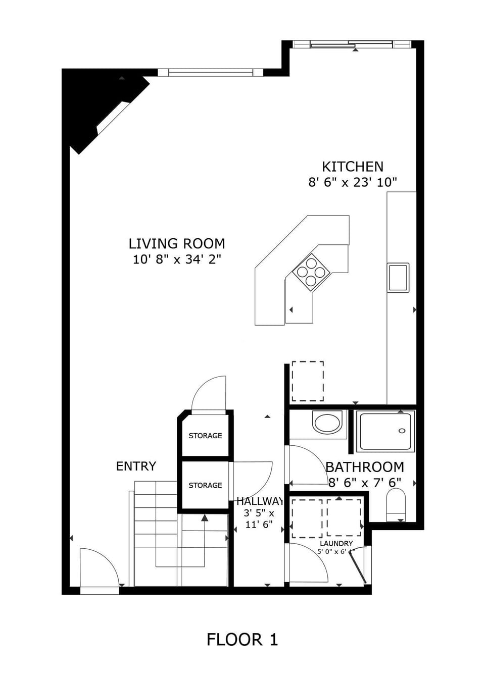 Condo, 2 Bedrooms | Floor plan