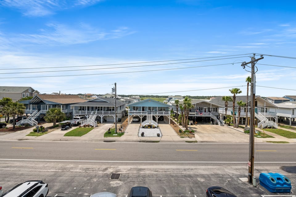 Marsh Villas is located between the ocean and the marsh in Cherry Grove Beach.