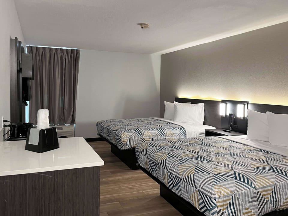Blackout drapes, soundproofing, iron/ironing board, WiFi (free)