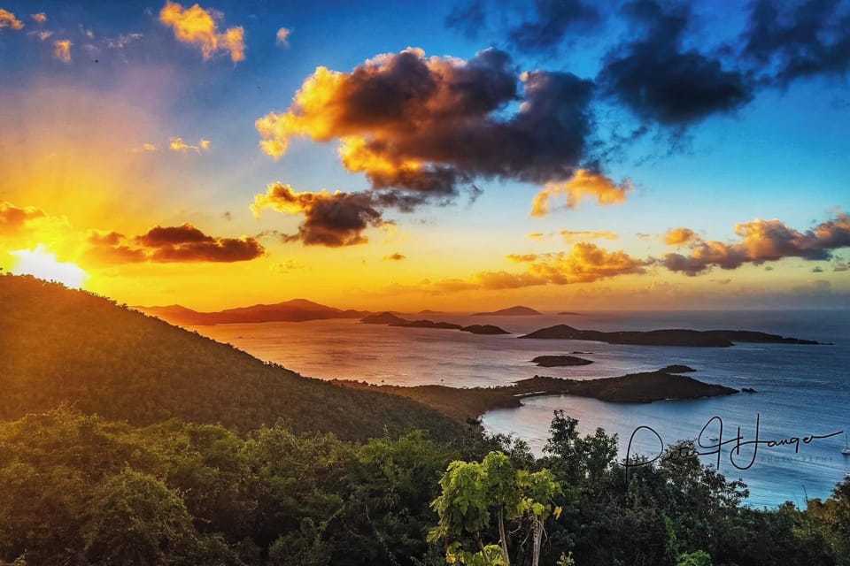 The Windmill Bar features some of the island's best sunsets and good food