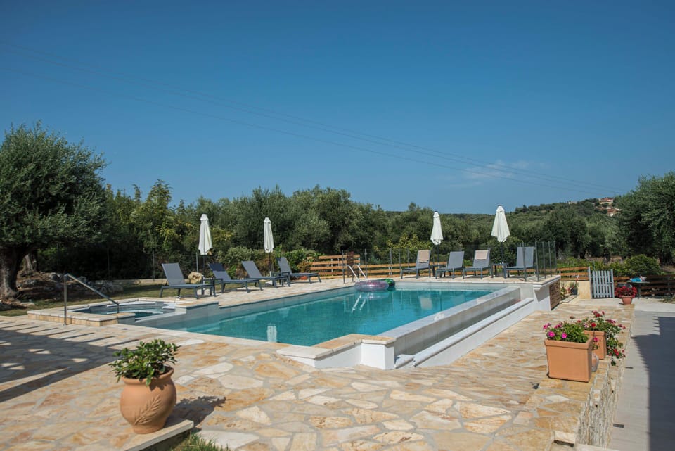 Villa Martha Perithia Corfu-Exterior