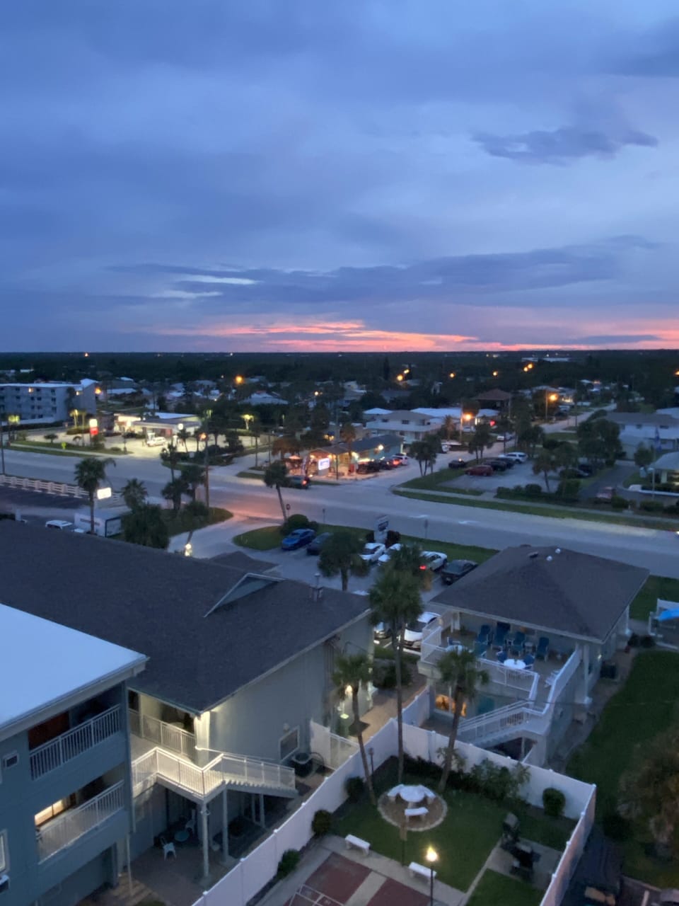 Sunsetting from Balcony