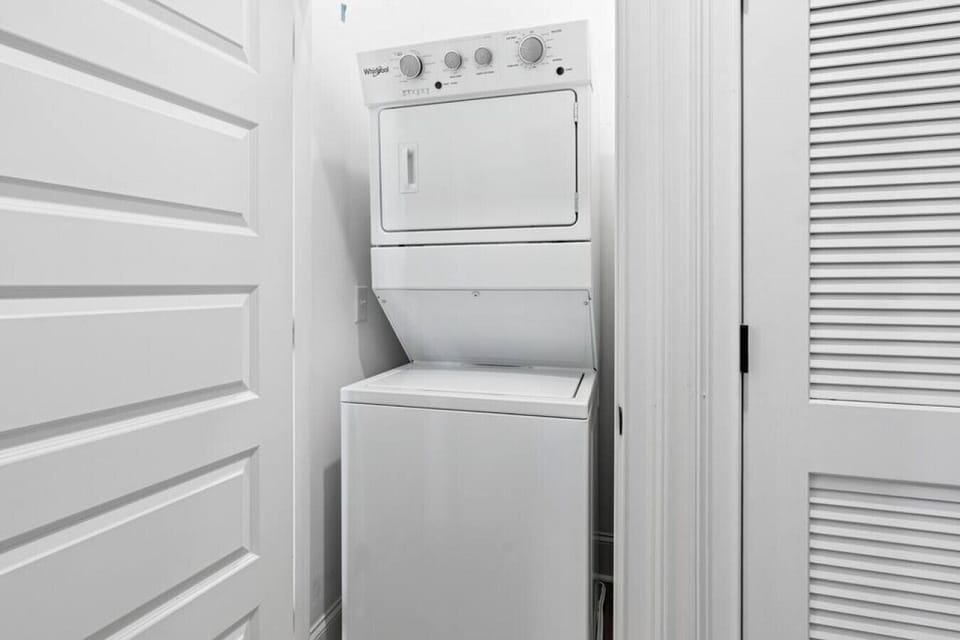 Free in-unit washer & dryer available for use.