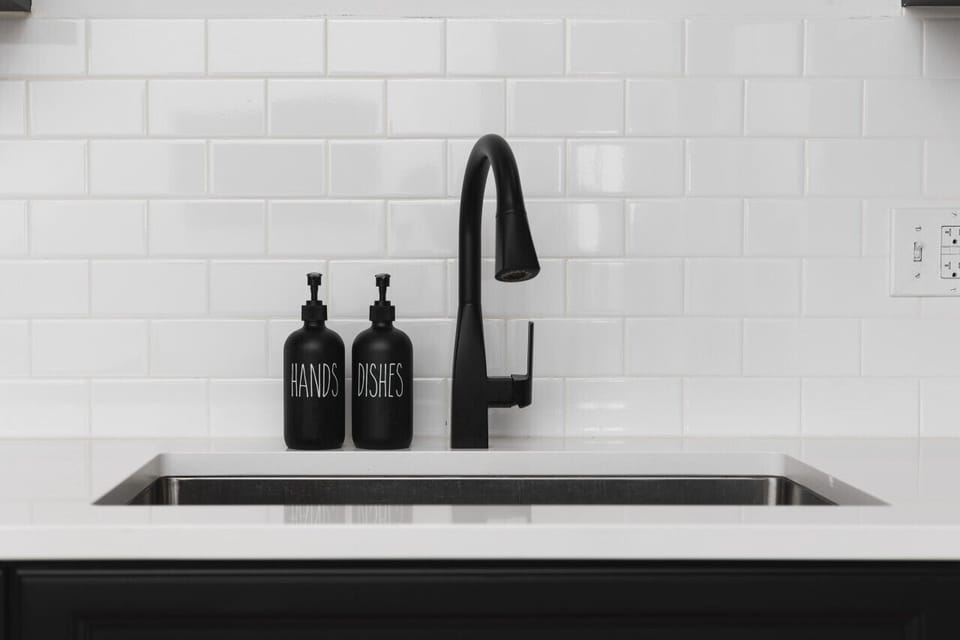 Our kitchen is well-equipped for you to cook a great meal - high-end appliances, cookware, & spices.
