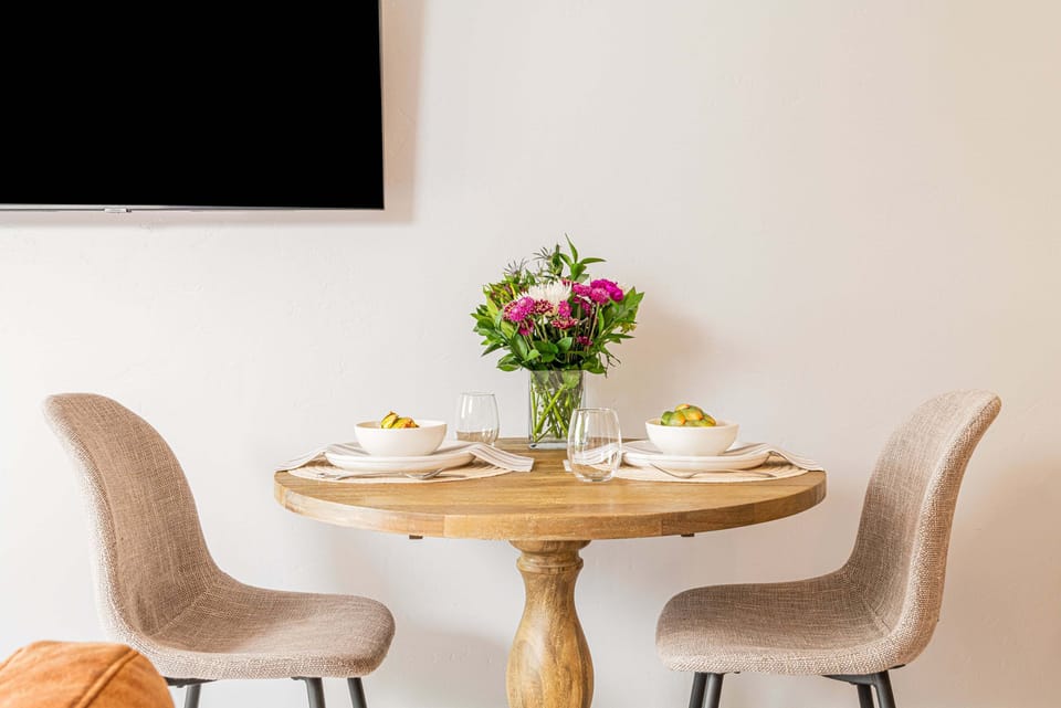 Bistro table for two