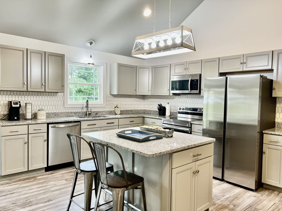 Full kitchen with all kitchen tools and gadgets!