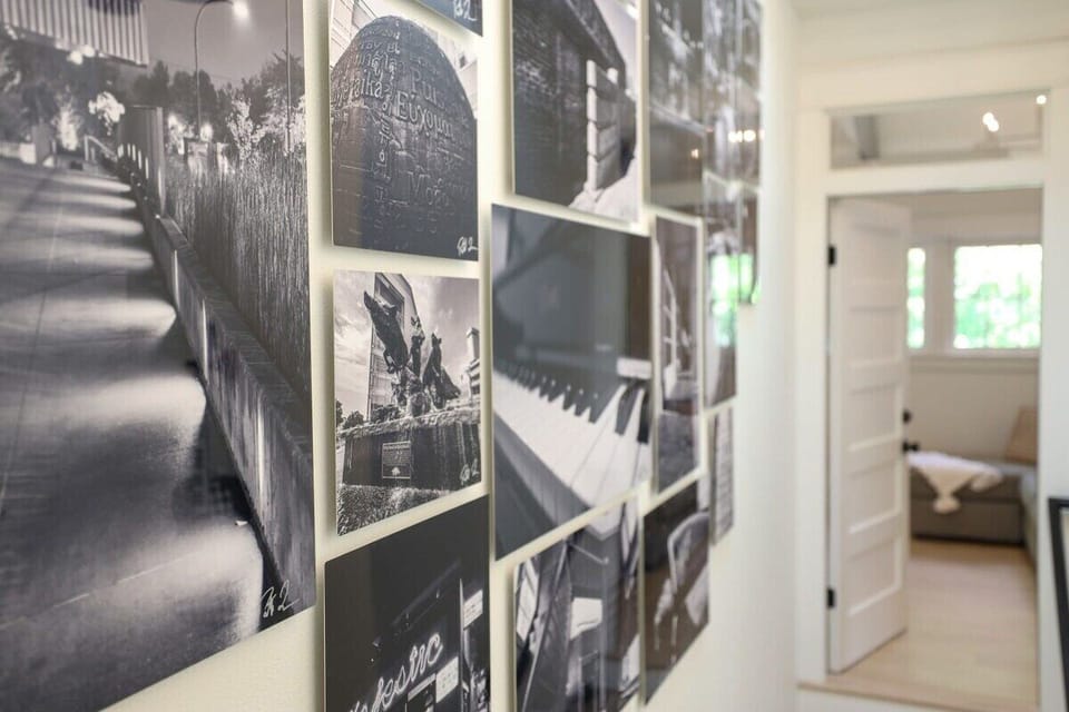 During your stay, you can learn about Professor Tovey’s numerous significant contributions through the photo mural and historical documents!