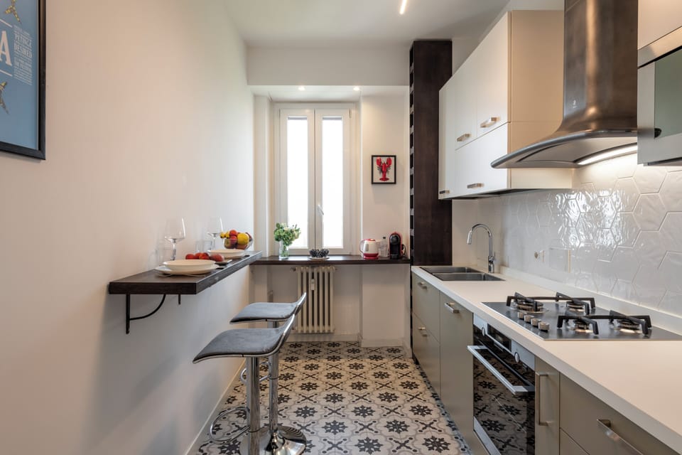 Apartment | Private kitchen | Dining tables