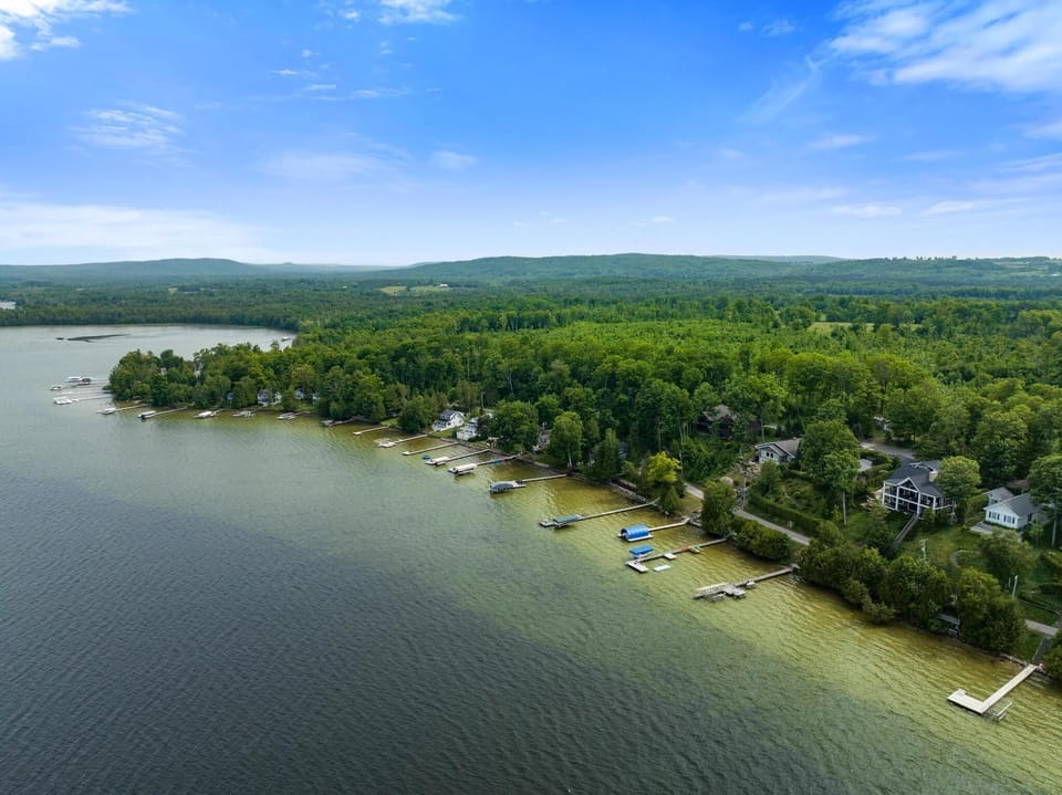 Drone of High Point on Crooked Lake