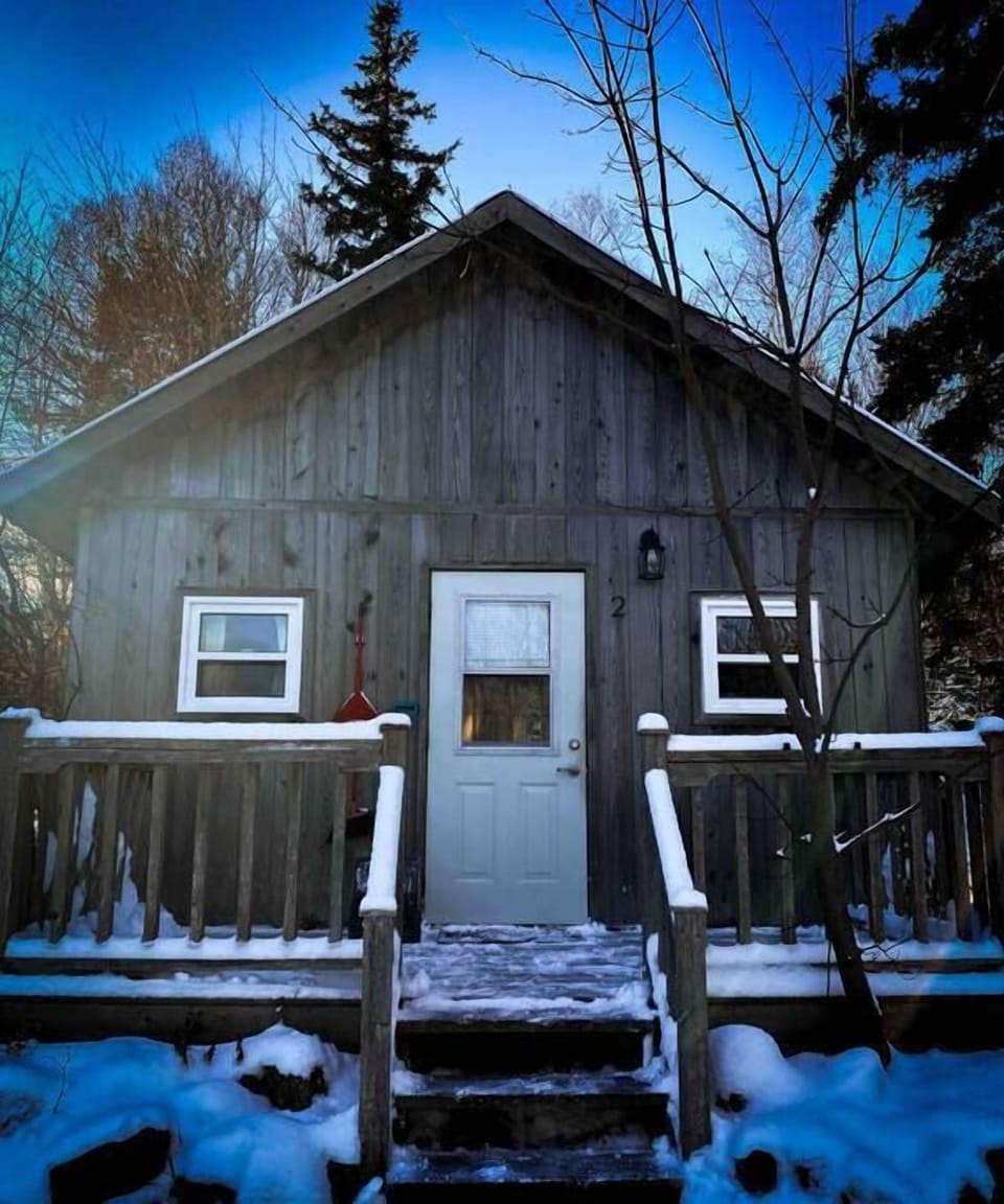 The cottages are winterized and a perfect location for an adventure in any season.