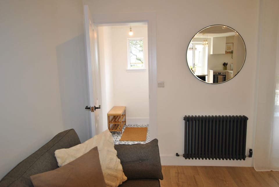 The lounge is a relaxing cosy space