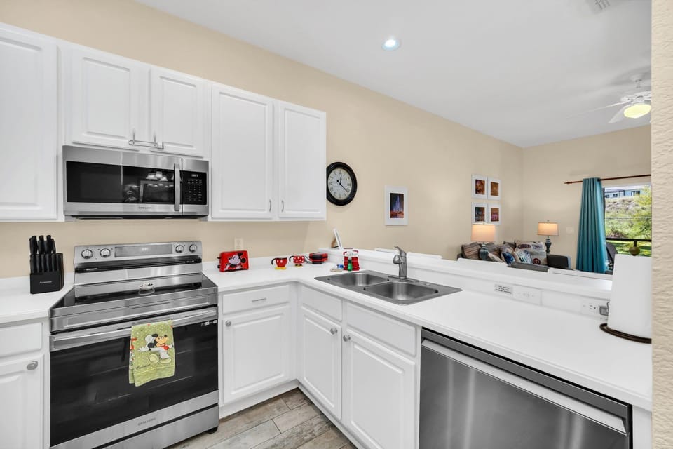 Disney themed throughout, even the kitchen!