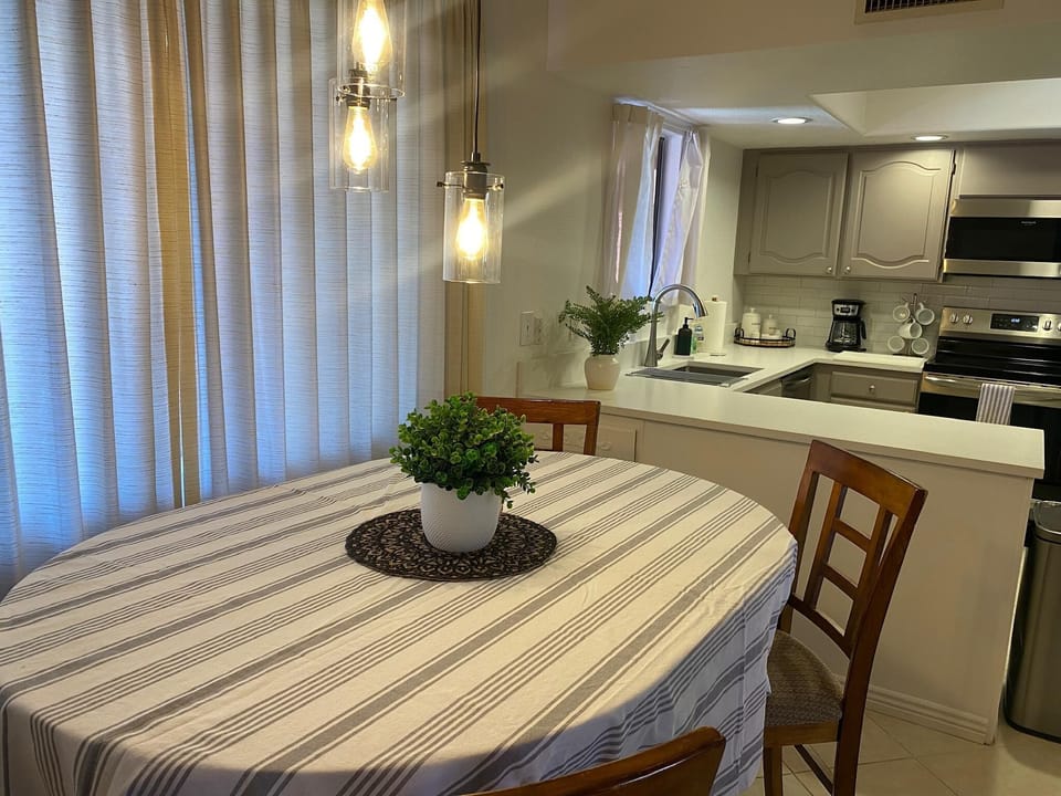 Large dining table