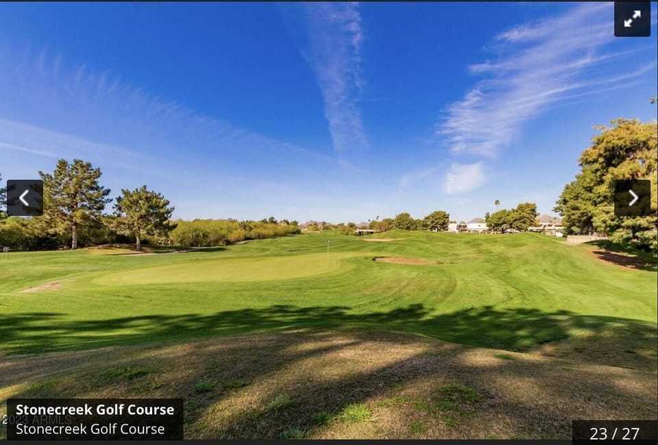 Stone Creek Golf course surrounds complex.