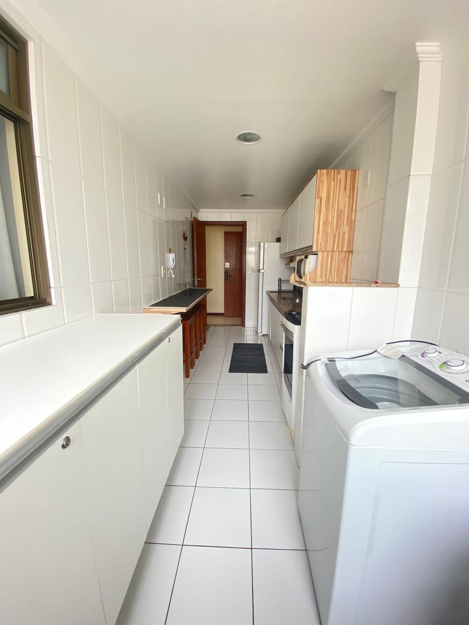 Apartment | Private kitchen | Fridge, microwave, oven, blender