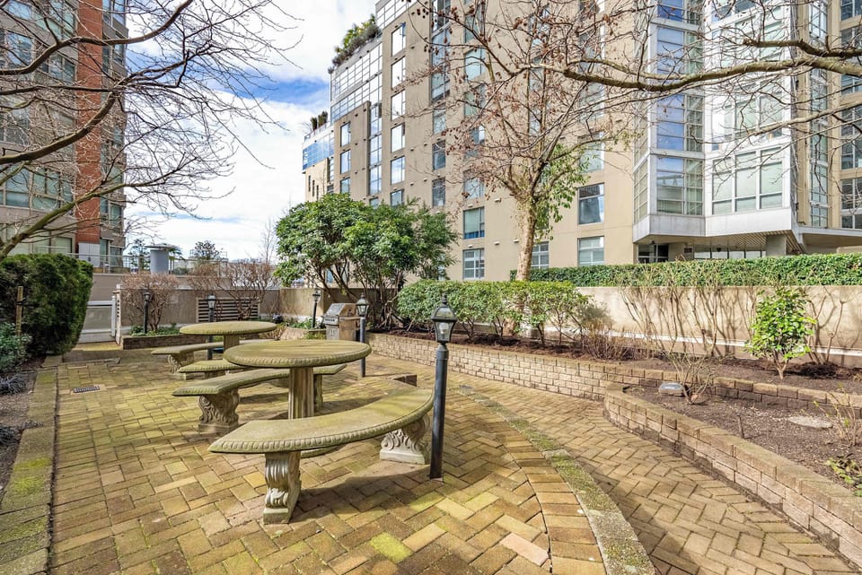 Public Patio for the building.
