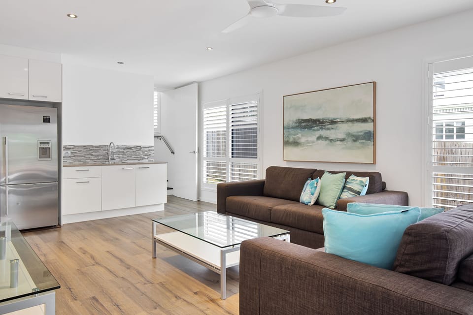 Deluxe House | Living area | Flat-screen TV