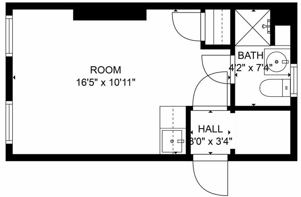Get a clear view of the layout for a seamless stay.