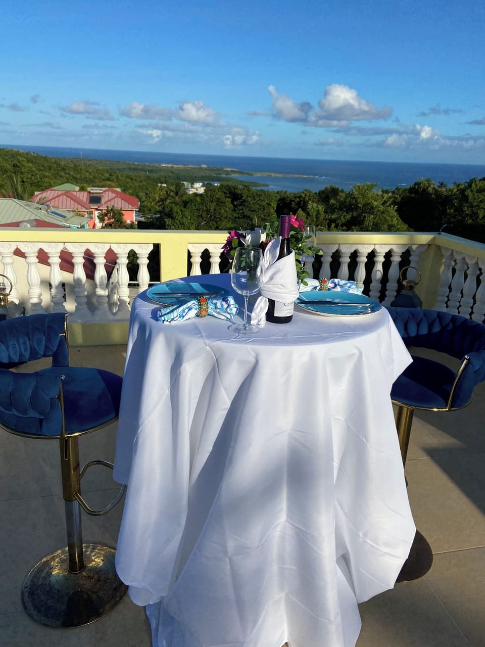 Enjoy a private Dinner on roof top