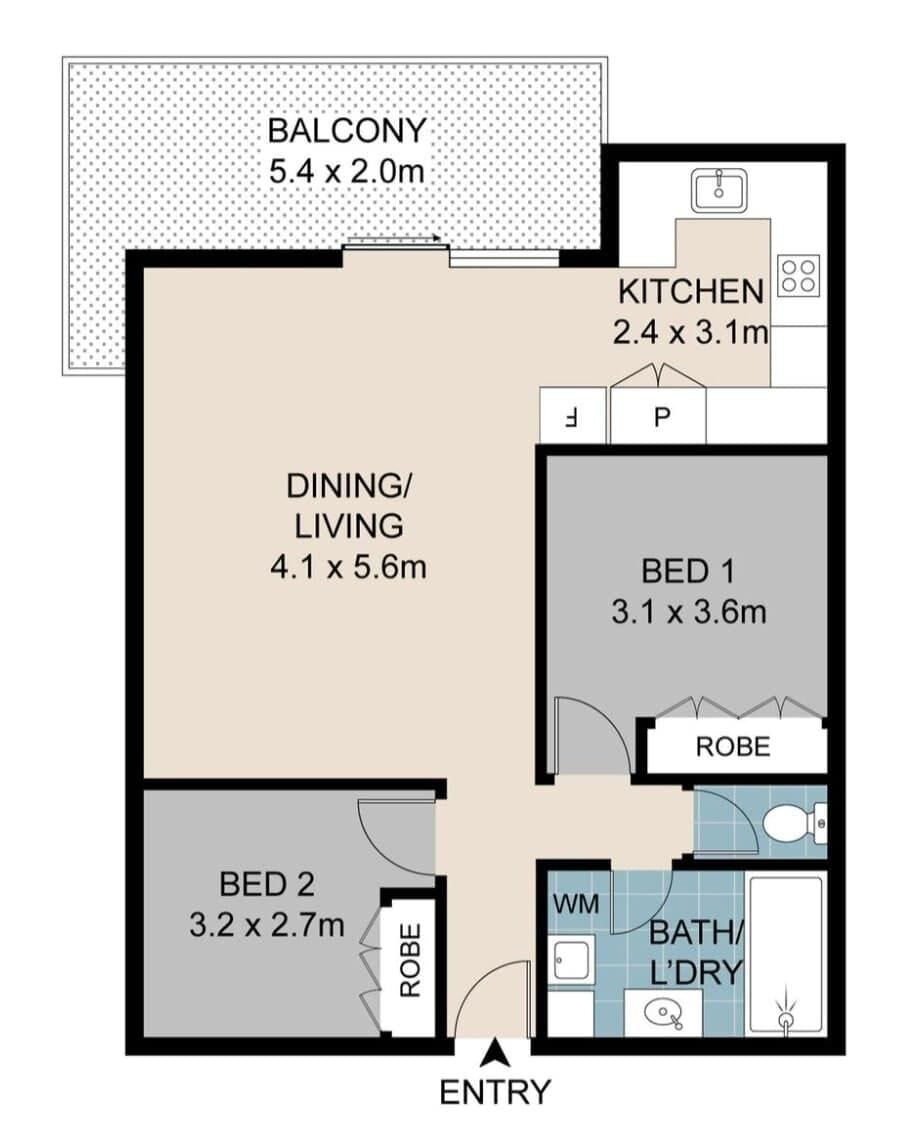 Easy access to beachfront walking paths and ocean views nearby