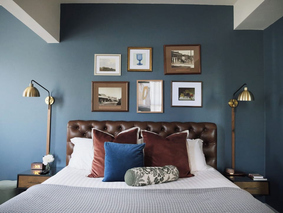 Sleep like royalty in a plush king bed, where comfort and luxury reign supreme.