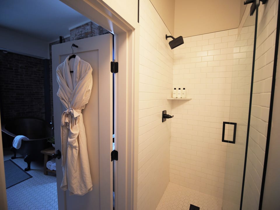 Relax in style with a spa-like shower
