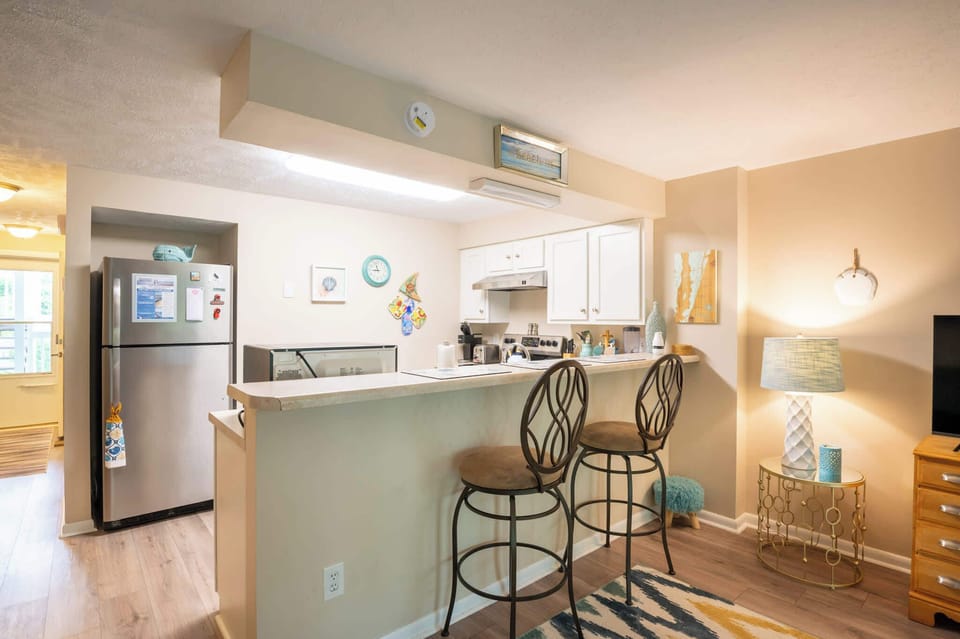 Open concept kitchen