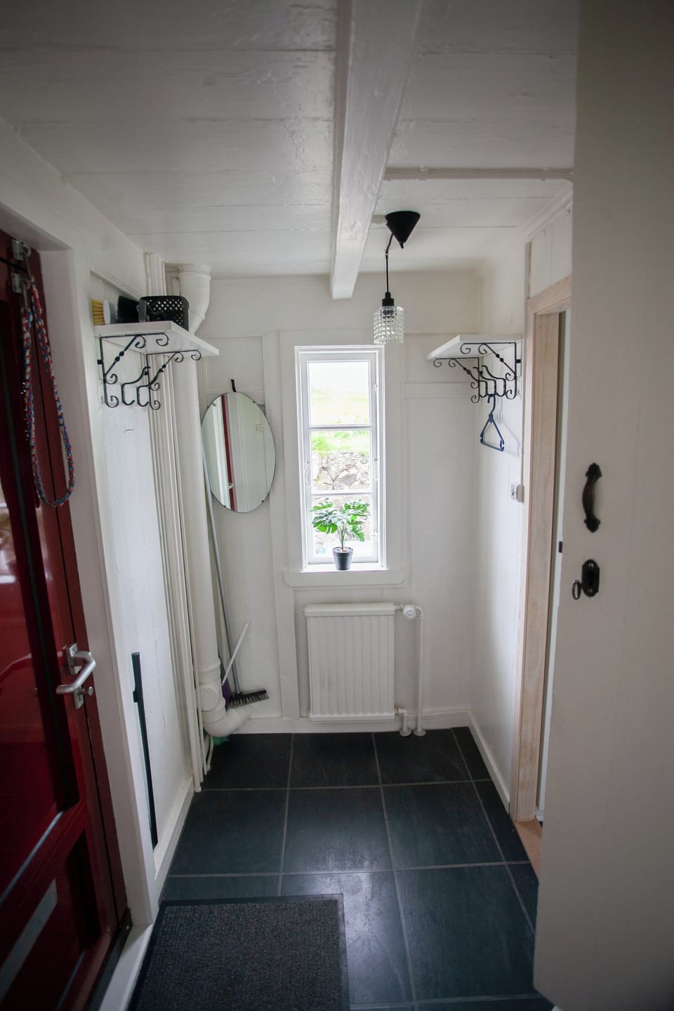 Interior entrance