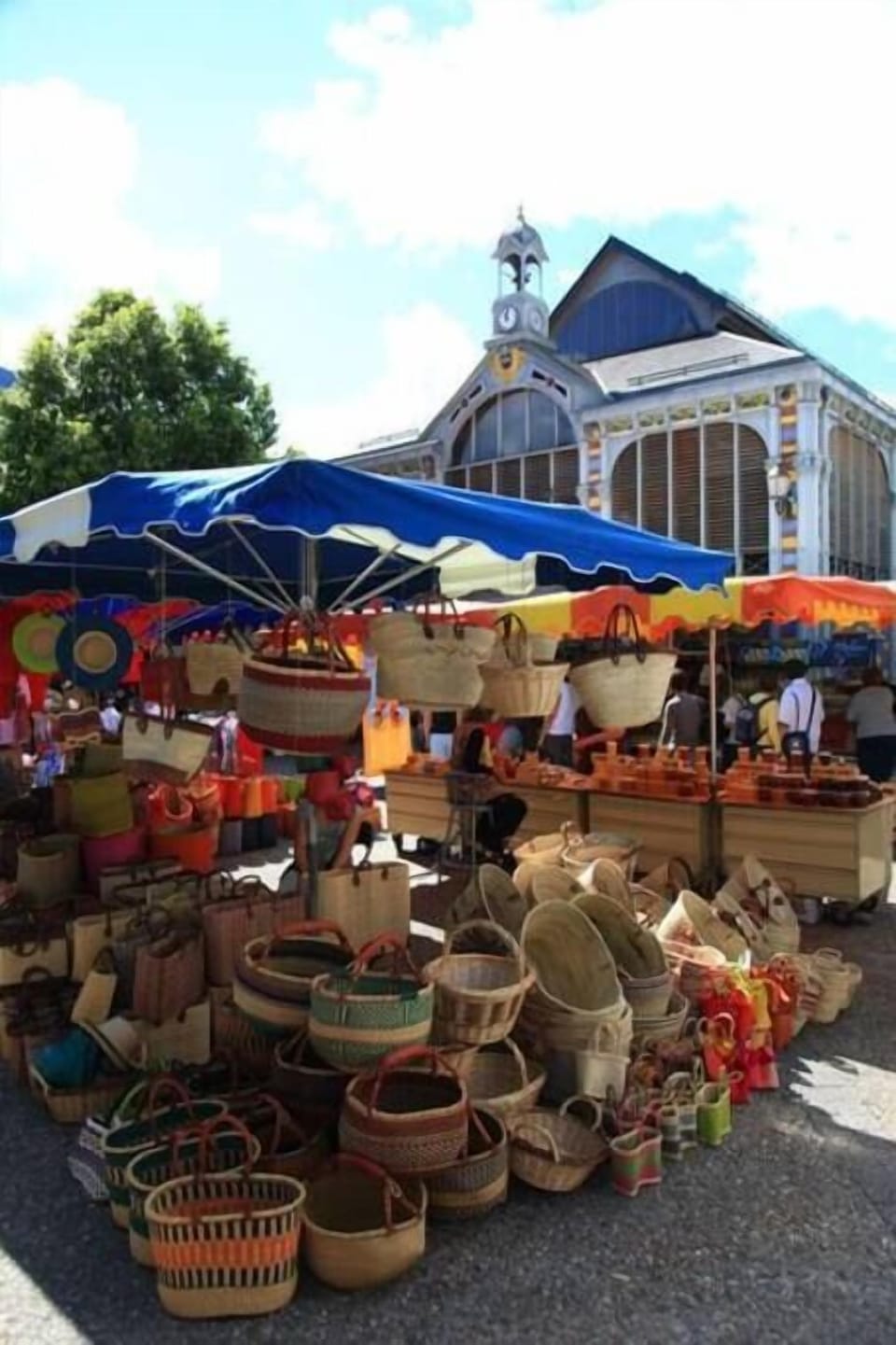 The market in Luchon. Open Wednesday and Saturday mornings 9AM-12PM