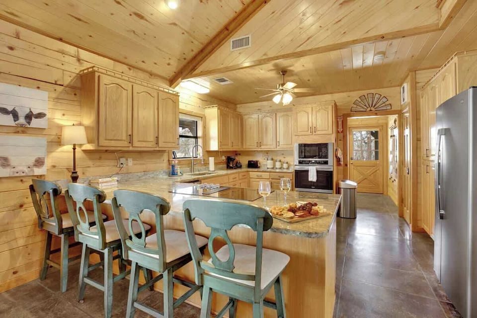House, Multiple Beds, Hot Tub (157 Emil Eberle Rd) | Private kitchen | Coffee/tea maker