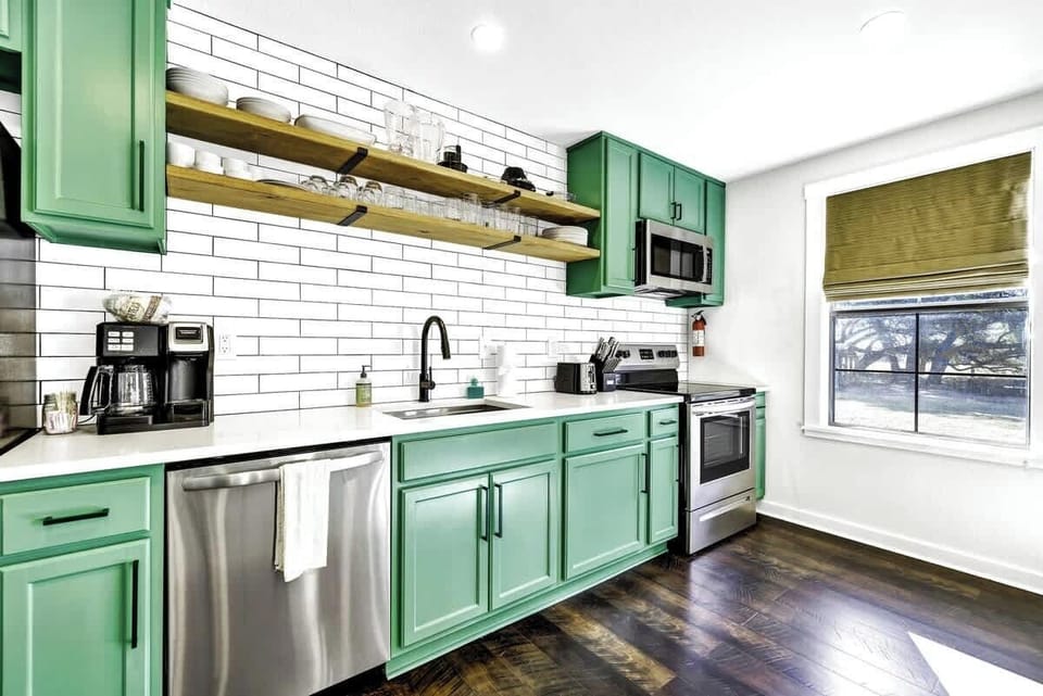 House, Multiple Beds, Hot Tub (496 Ranch 1631- Cmb) | Private kitchen | Coffee/tea maker