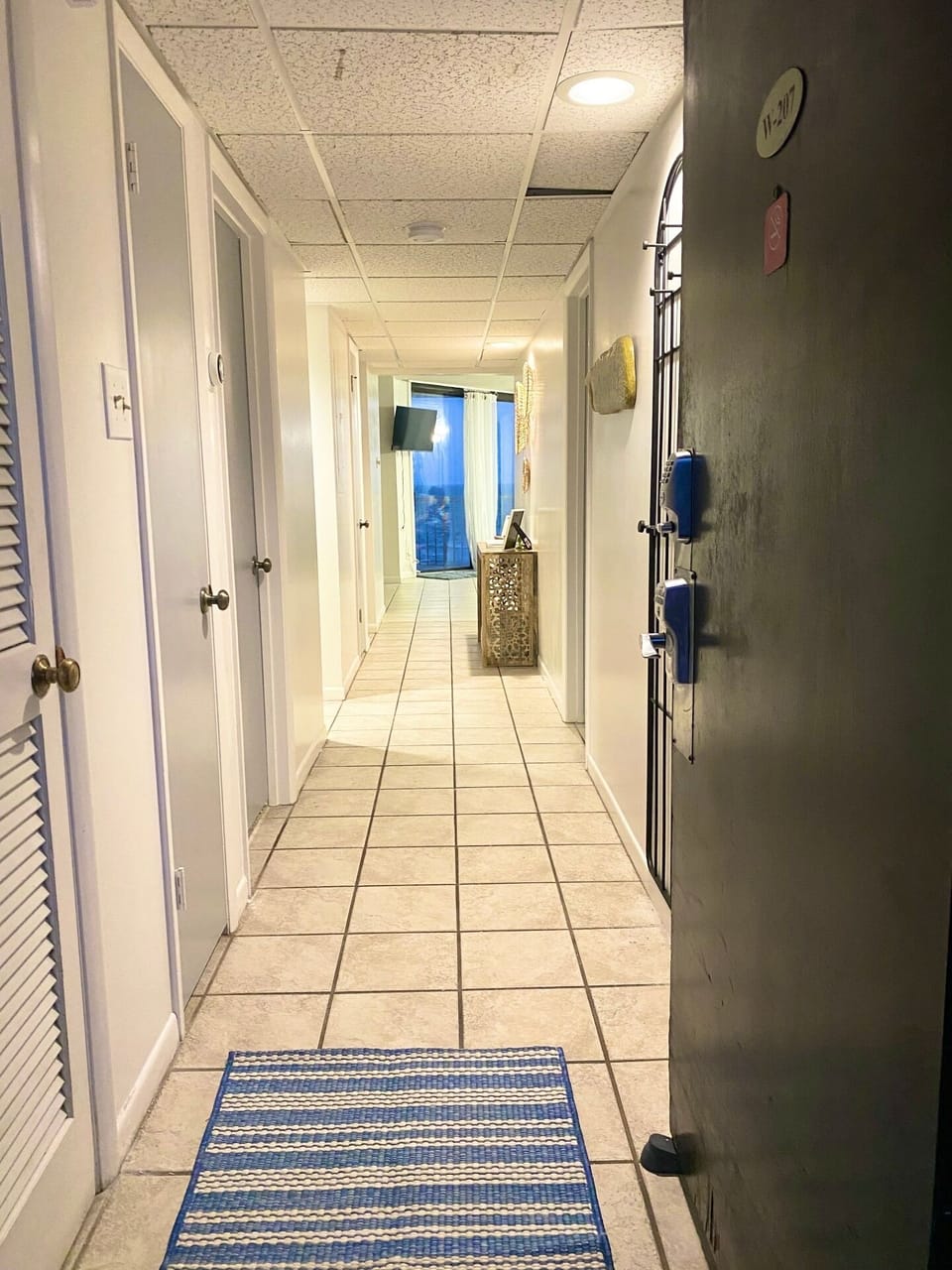 Entry from the front door