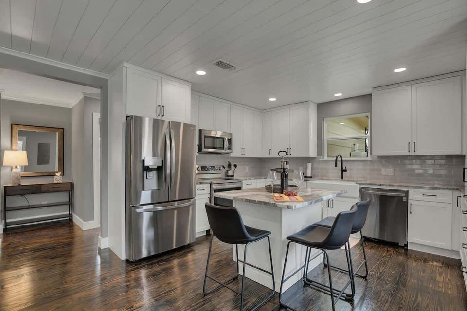 House, Multiple Beds, Pool Access (264 S College St) | Private kitchen | Coffee/tea maker, toaster