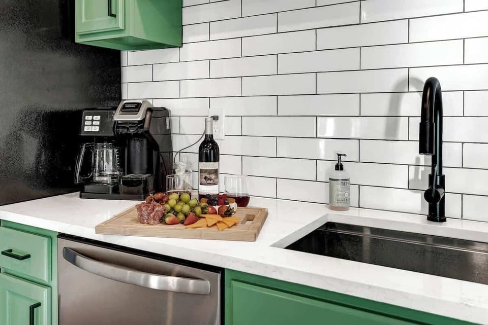 Cottage, Multiple Beds, Hot Tub (496 Ranch 1631- Way) | Private kitchen | Coffee/tea maker