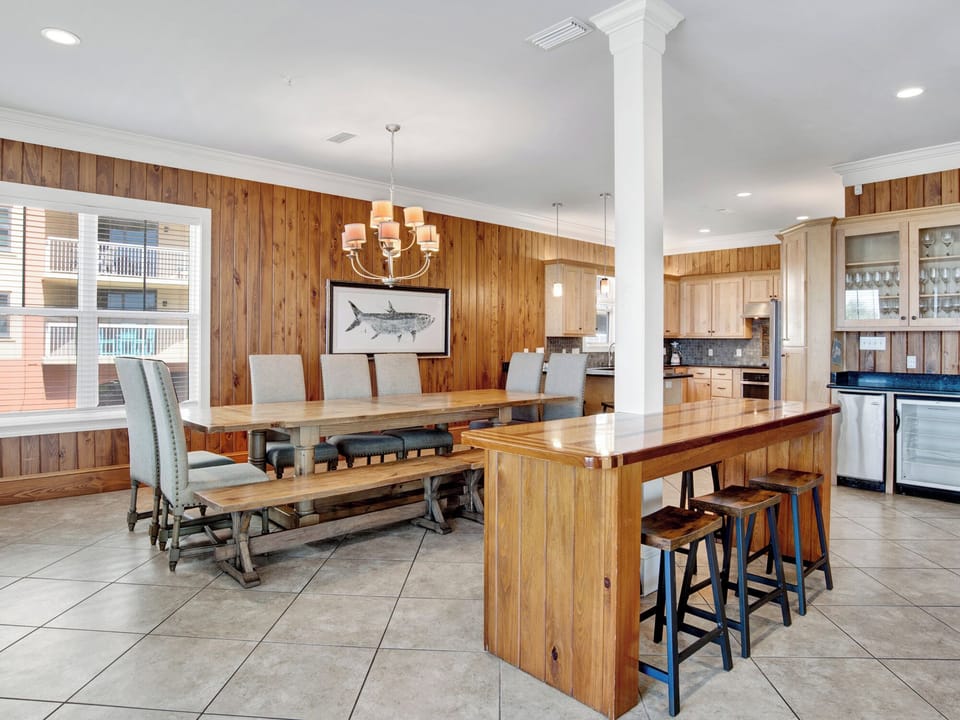 House, Multiple Beds, Jetted Tub, Beach View | Private kitchen | Fridge, microwave, oven, stovetop