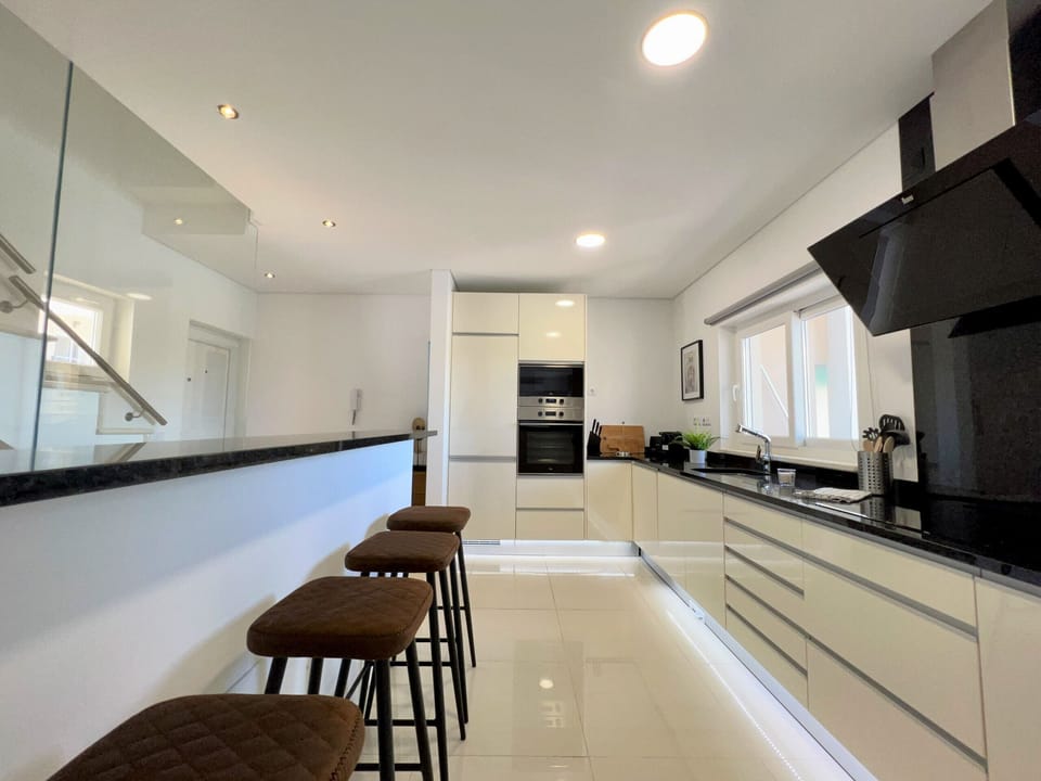 Apartment, 3 Bedrooms, Private Pool | Private kitchen | Coffee/tea maker, microwave, oven, dishwasher